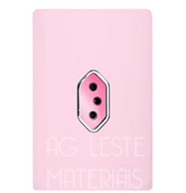 Conjunto Tomada Vertical 10A 4x2  - Novara Especiais Petala